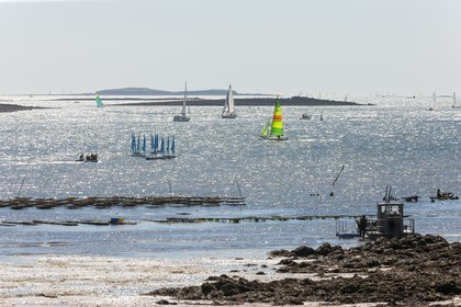La riviere de Crac h vue depuis la Trinite sur Mer