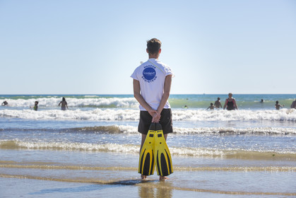 Surveillance des plages. Ploemeur