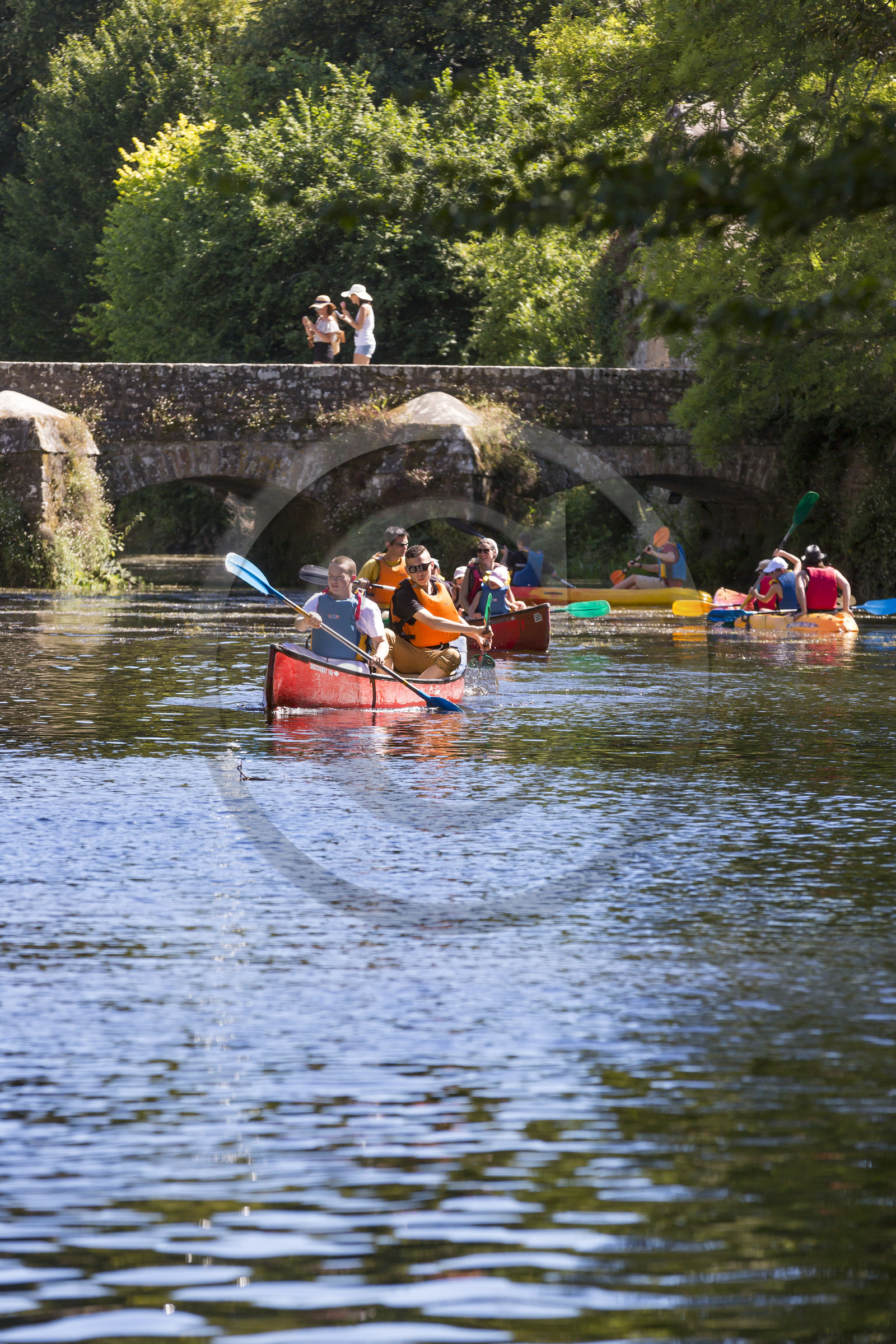 Canoé et Kayak sur le Scorff.