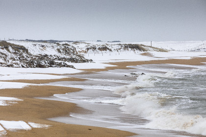 La plage de Kerouriec à Erdeven
