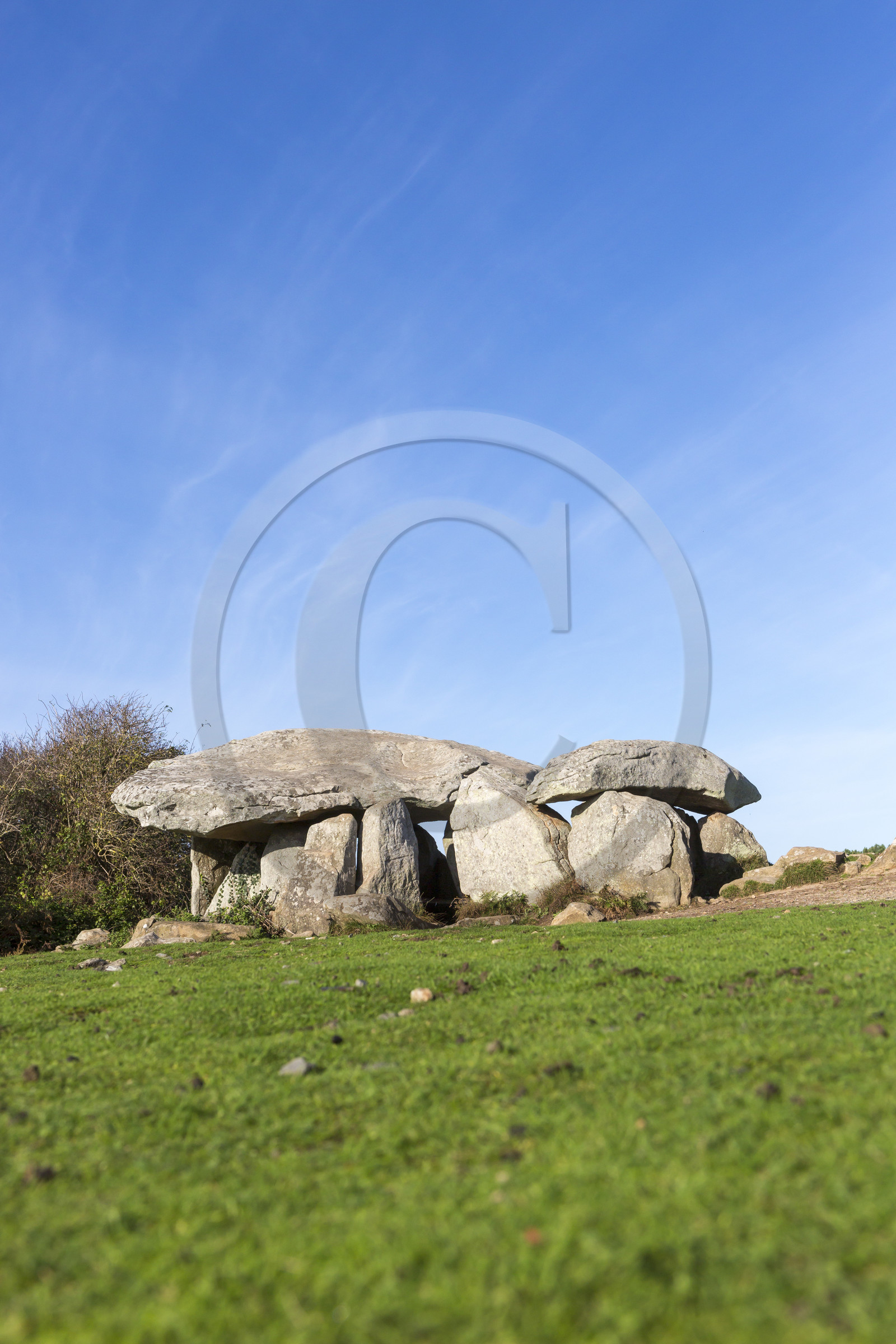 Dolmen de PenHap sur l'ile aux moines