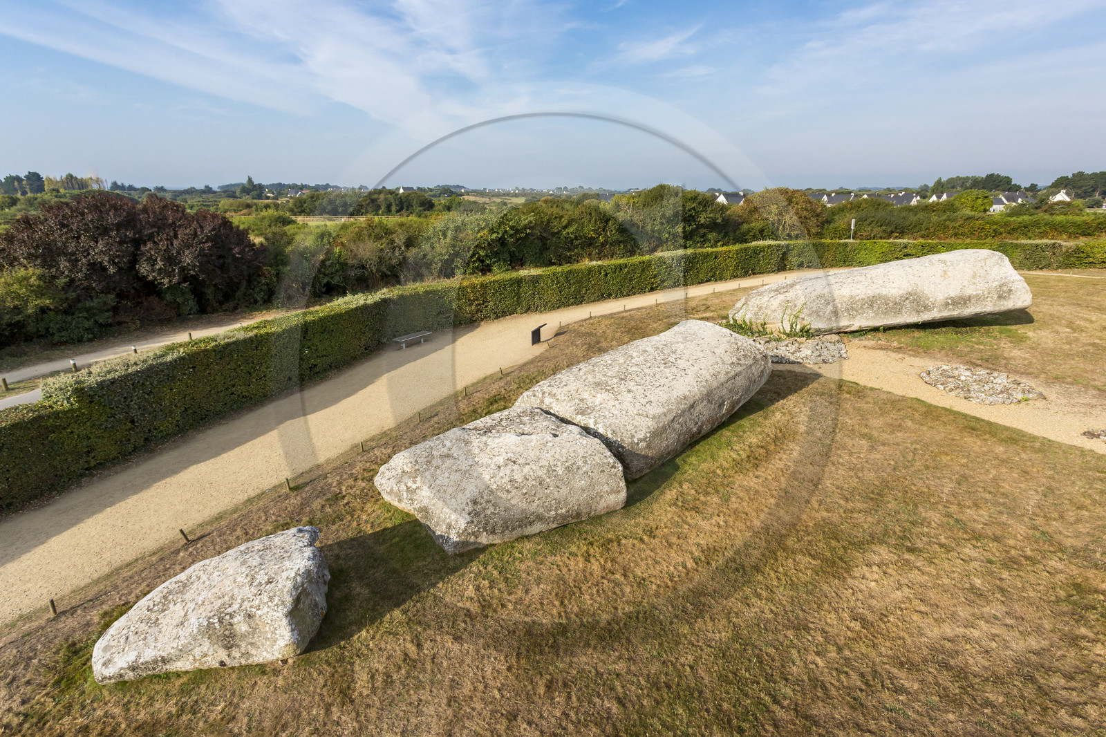 Le Grand menhir brisé d'Er Grah à Locmariaquer