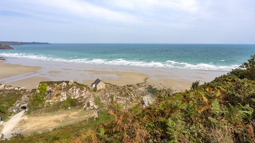 Bonaparte beach in Plouha