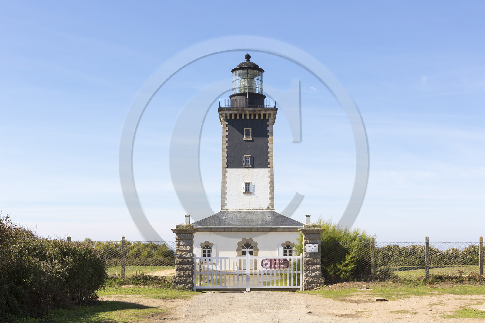 Le Phare de Pen-Men à Groix