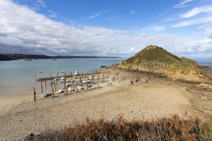 The port of Gwin Zégal in Plouha