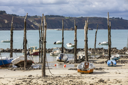 Le port de Gwin Zégal à Plouha
