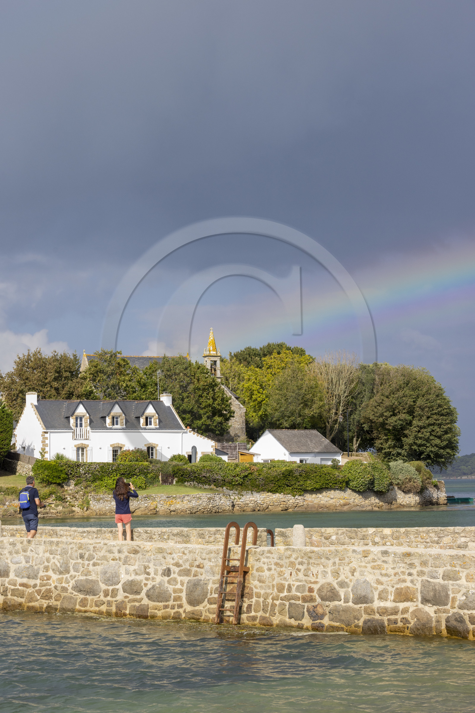 Ilot Saint-Cado à Belz