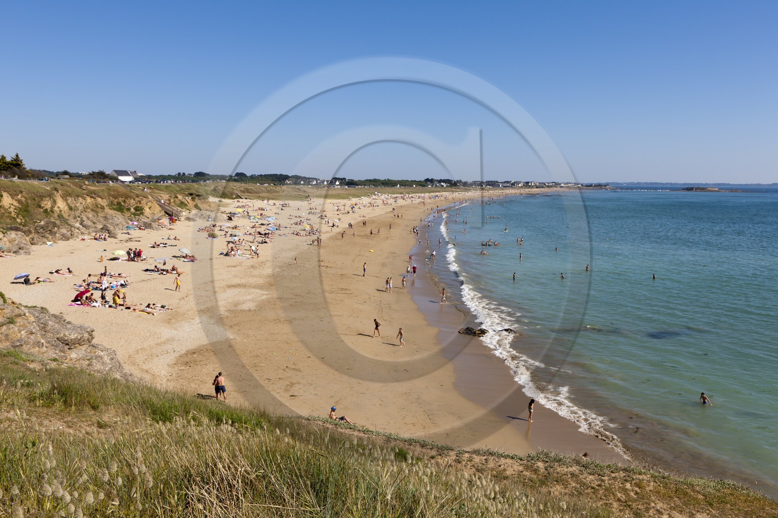 La plage de Pen-er-Malo _Guidel.
