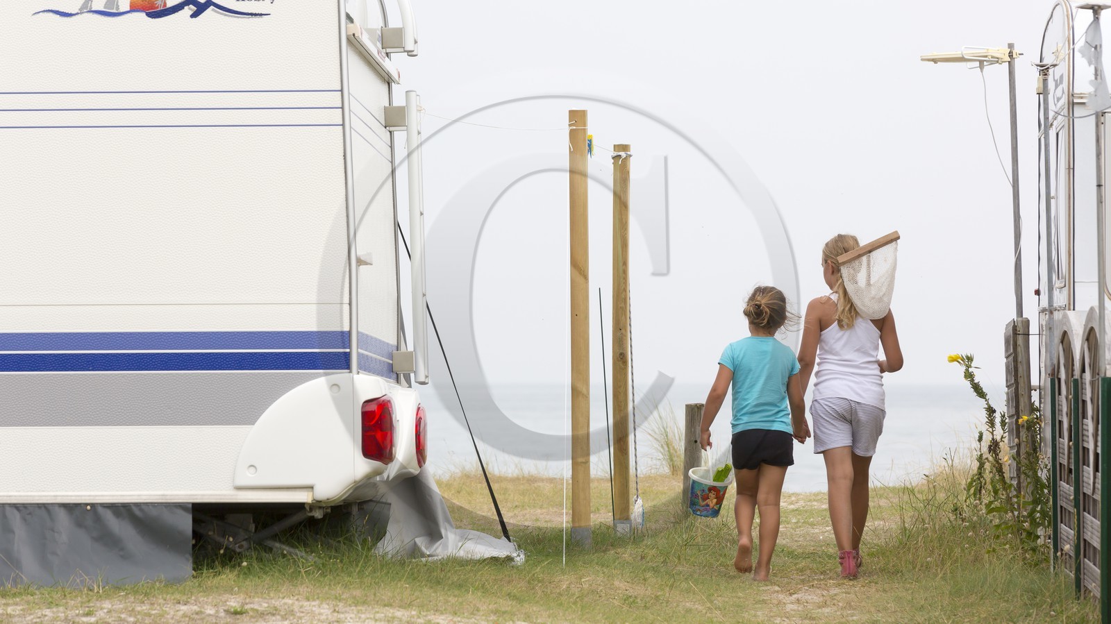 Le camping des sables Blancs _ Plouharnel